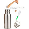 Single Walled Stainless Steel Sports Water Bottle 18/8 Food Grade for Cyclists Runners Hikers Beach Goers Picnics Camping